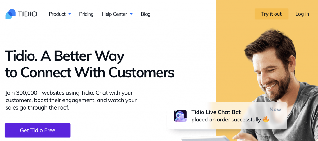 tidio ai chatbot