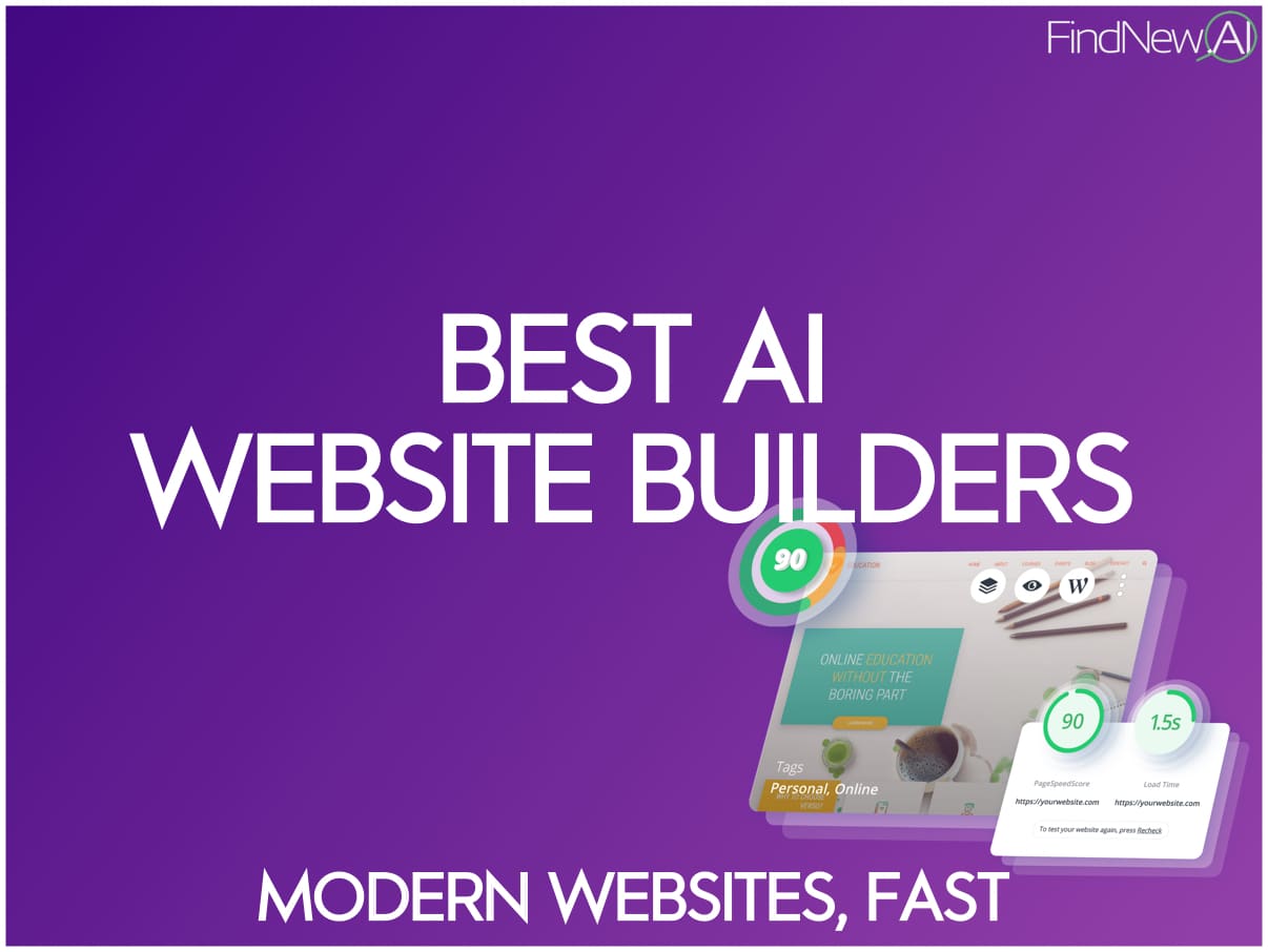 8 Best AI Website Builders: Fast Modern Websites