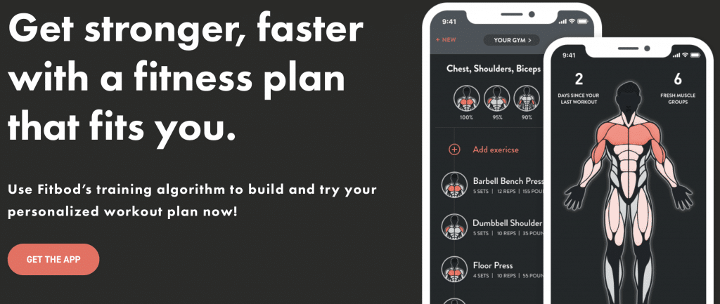 fitbod ai training app