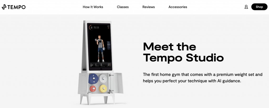 tempo ai fitness home gym