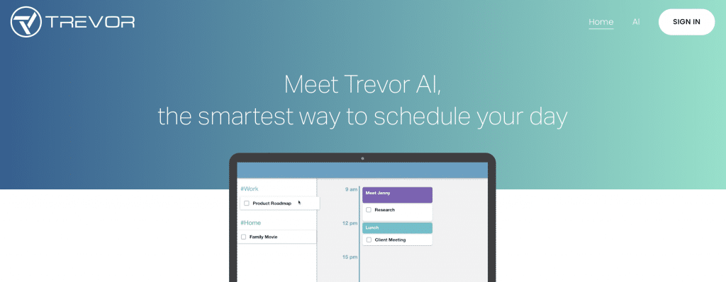 trevor ai team software schedule tool