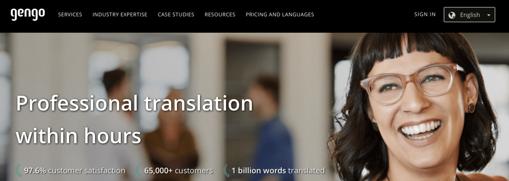 gengo ai translation tool