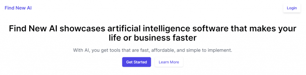 snazzy ai product header and description