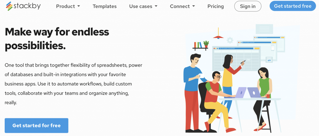 stackby best spreadsheet database software