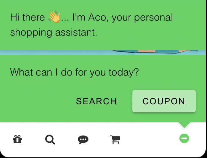 acobot chatbot example 1