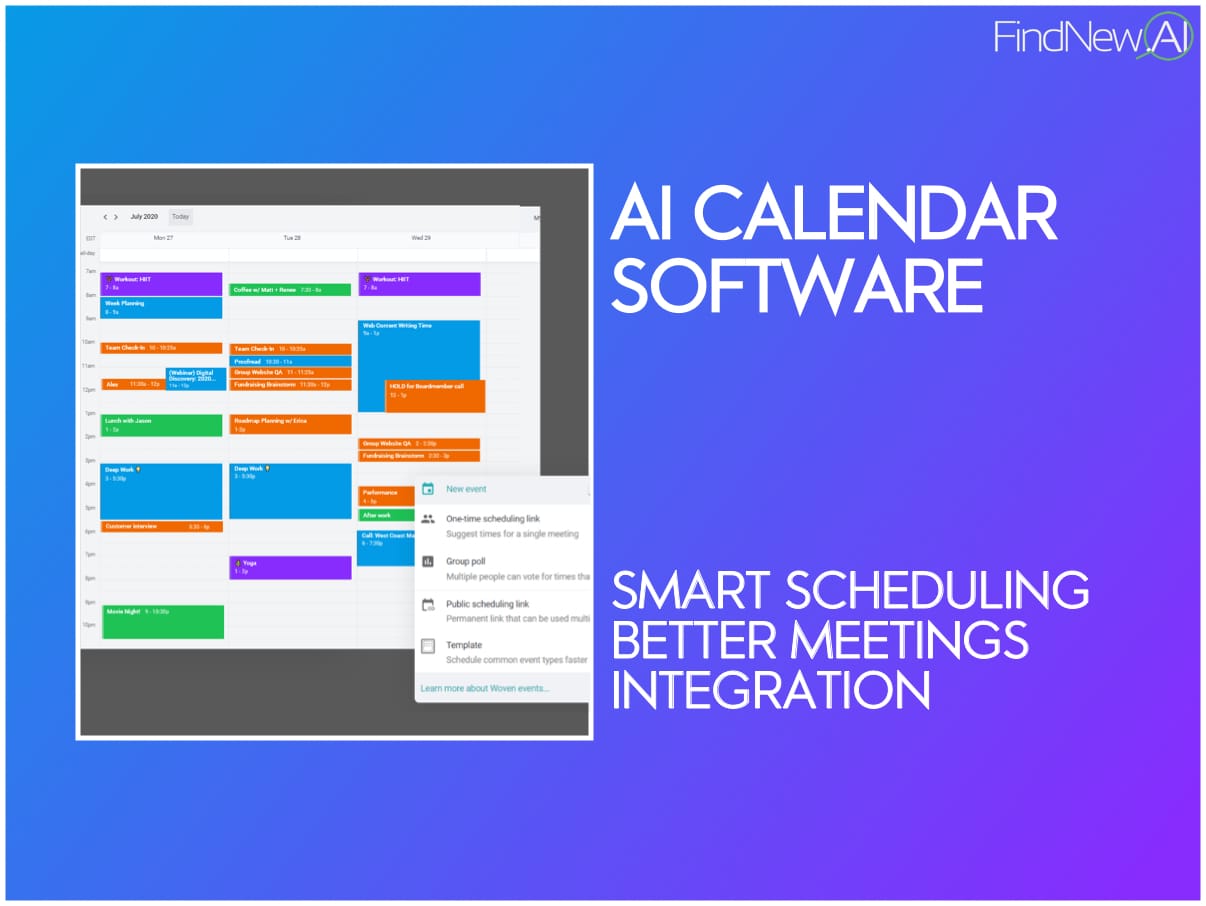 10 Best AI Calendar Software Tools Smart Scheduling