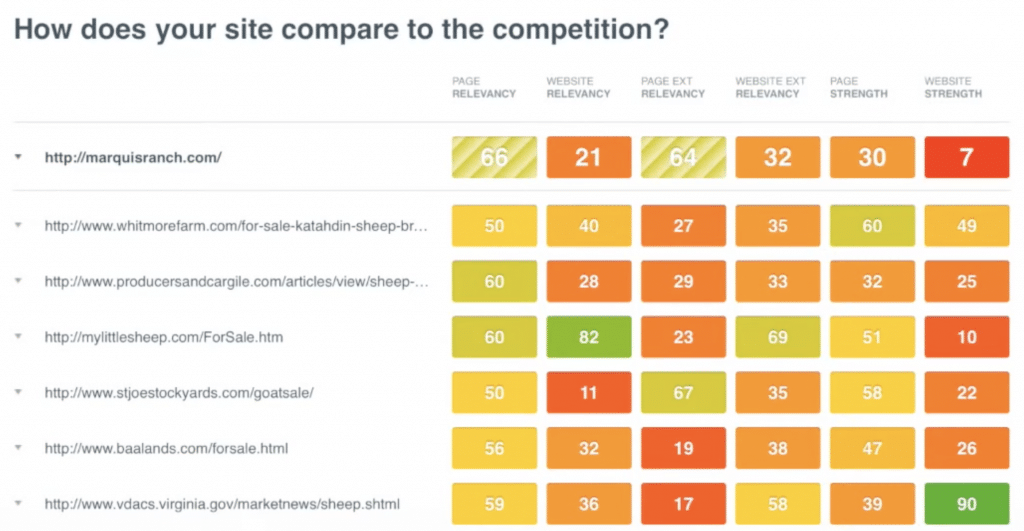 canirank review competitor analysis features