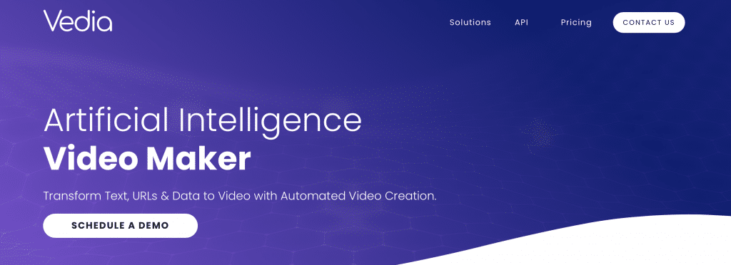 vedia ai video editor