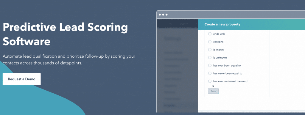 HubSpot Predictive Lead Scoring - AI Analytics
