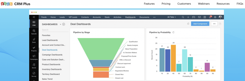 Zoho Customer Experience - AI Customer Suggestions