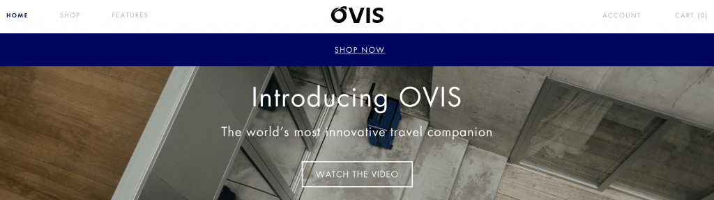 ovis ai travel suitcase