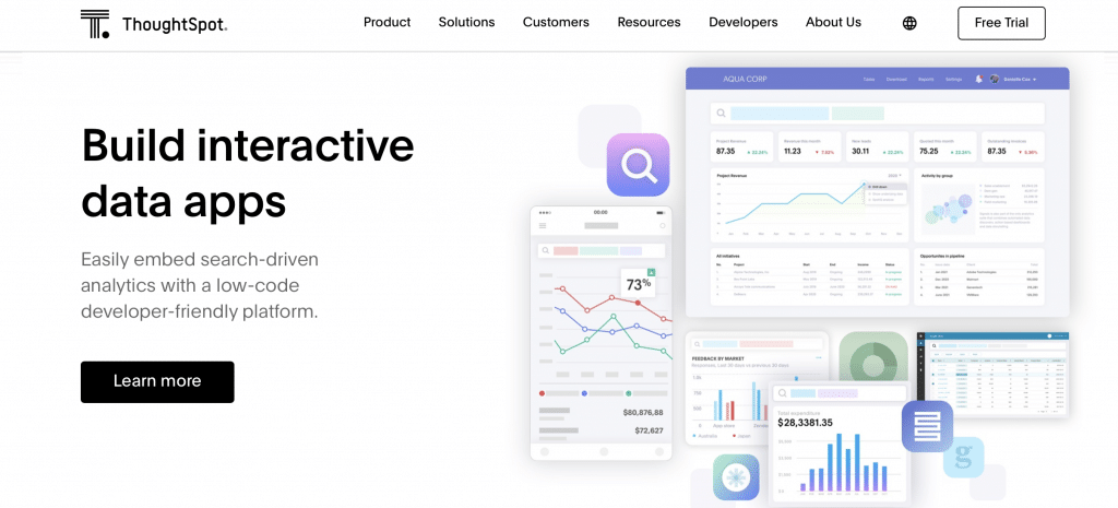 thoughtspot ai analytics software