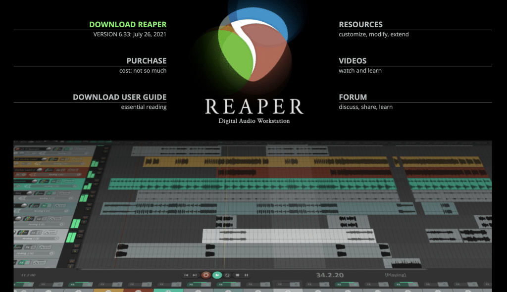 reaper best daw