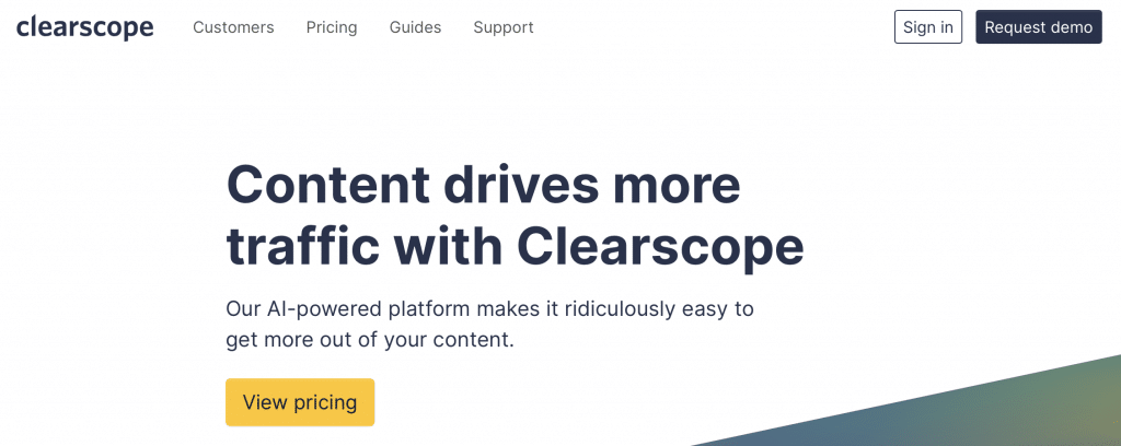 clearscope ai seo tools