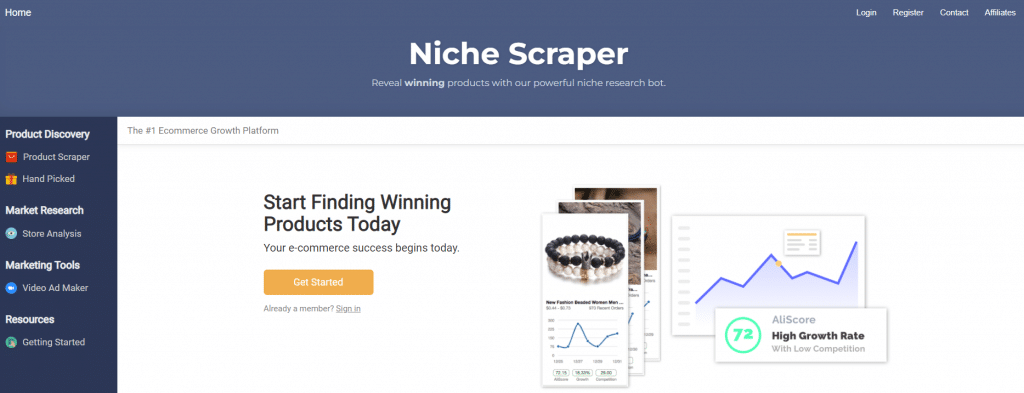niche scraper best ai product review software tool