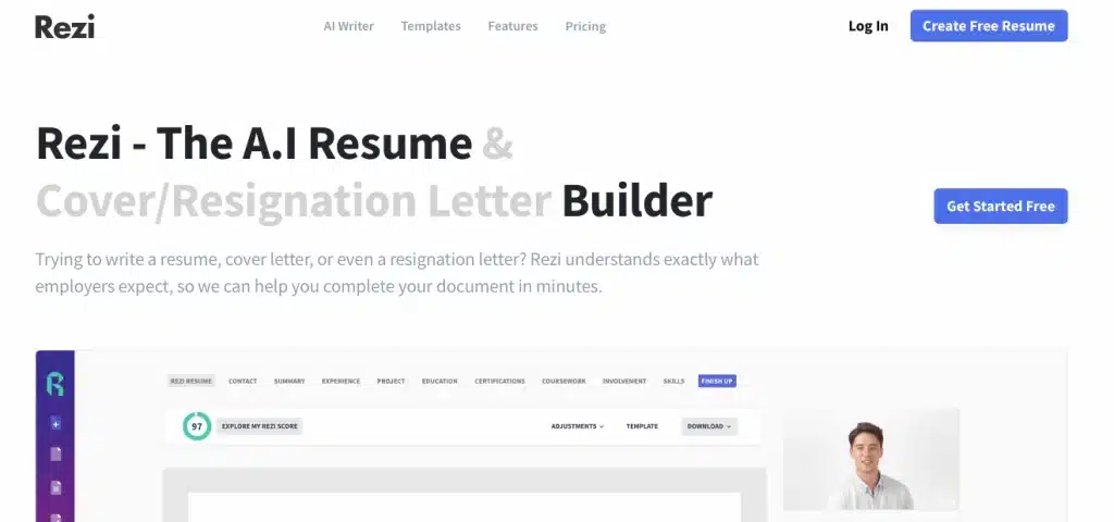 rezi best ai resume builder