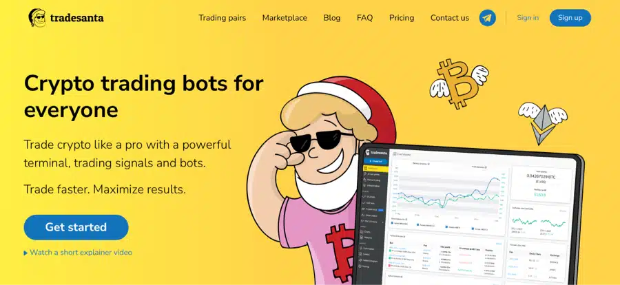 TradeSanta best ai crypto trading bots