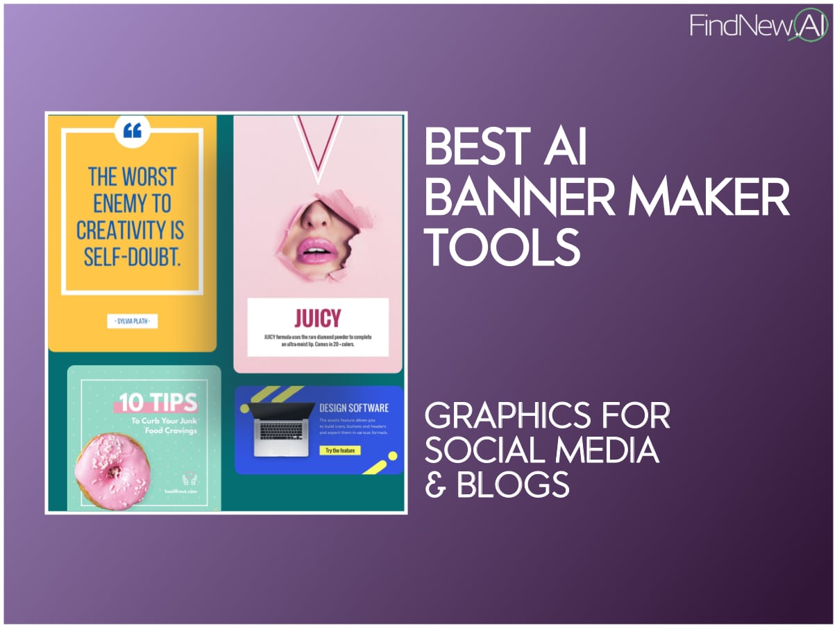 8 Best AI Banner Maker Tools: Visme Vs Canva Vs Adobe