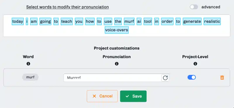 murf ai review pronunciation