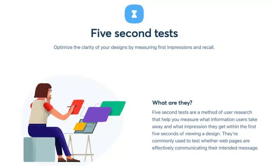 five second test best ai landing page optimization tool