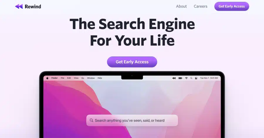 rewind best ai search tool