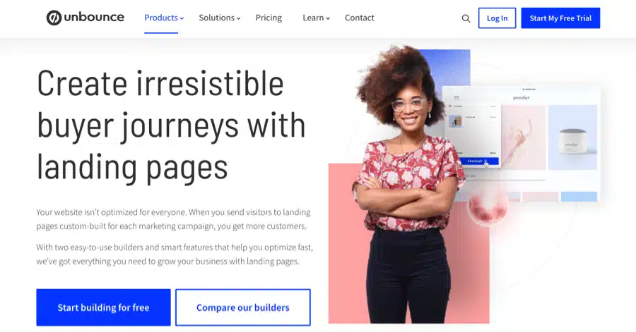 unbounce best ai landing page optimization tool