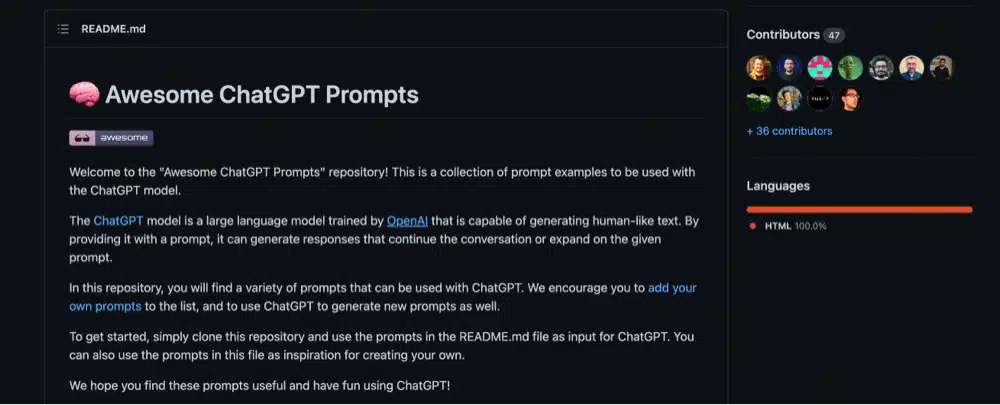 chatgpt prompts best tool