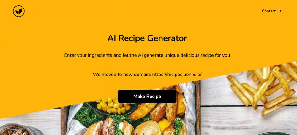 ai recipe generator by softr review