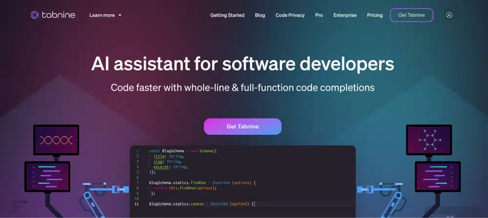 tabnine best ai coding assistant