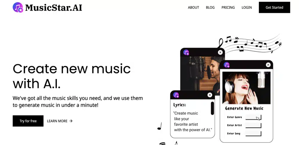 musicstar best ai music generator