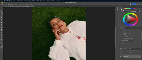 after generating a new scene with generative ai