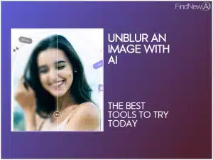 best unblur an image with AI tools